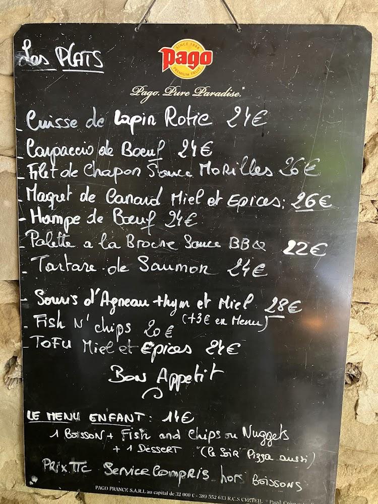 LE FOURNIL - Menu Image 2