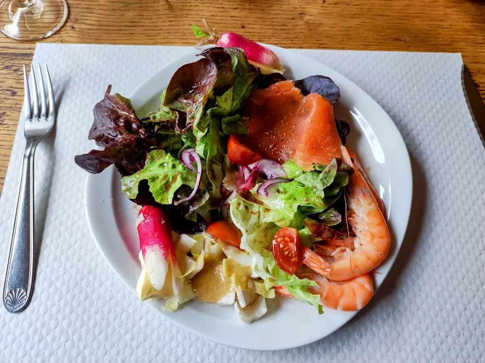 Salade Composée Avec Crevettes